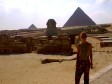 Jacs with the Sphynx and Pyramids
