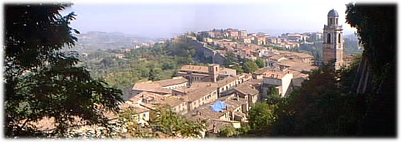 Wonderful views from Perugia
