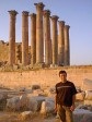 Some of the pillars at Jerash