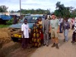 Rev. John after the 100km tow along southern Africas worst road