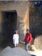 Jacs and Midhat inside Jebel Barkal